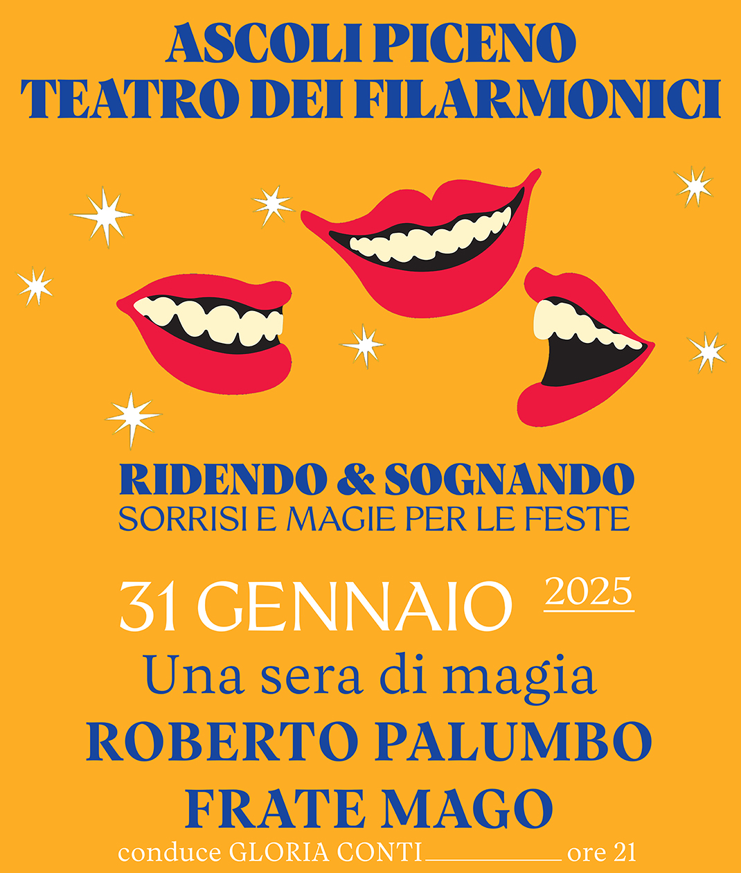 ASCOLI PICENO, VENERDÌ 31 GENNAIO AL TEATRO DEI FILARMONICI 