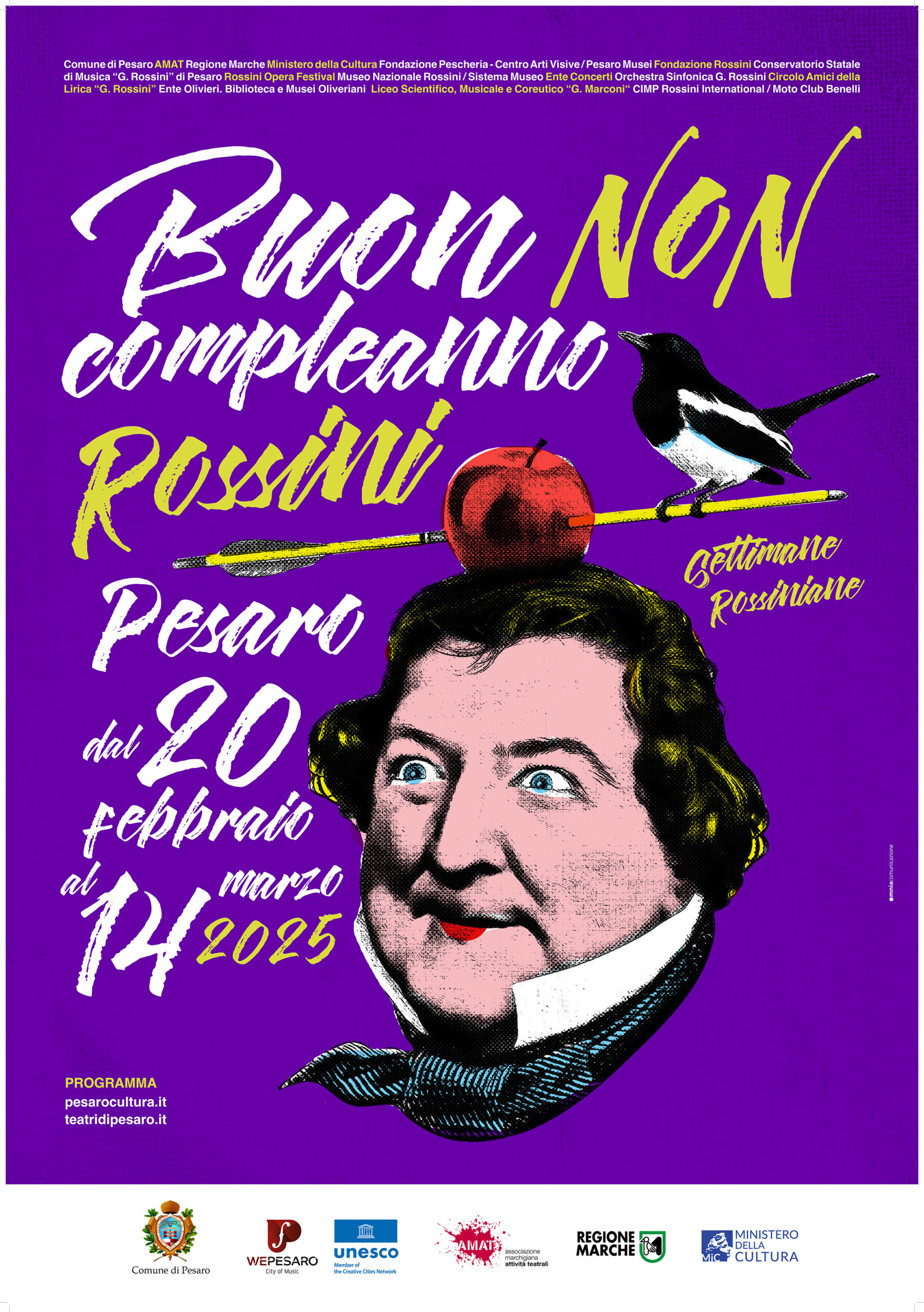 Pesaro - Buon compleanno Rossini/Settimane Rossiniane 2025